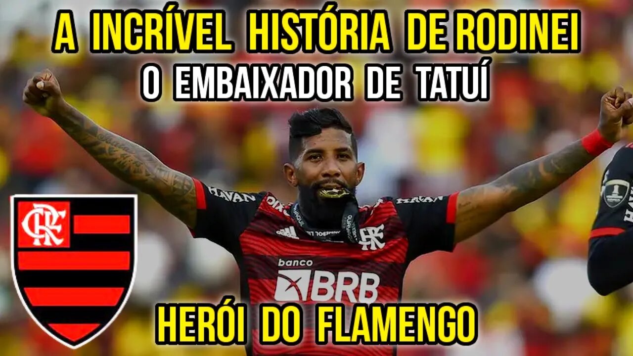 A INCRÍVEL HISTÓRIA DE RODINEI, O EMBAIXADOR DE TATUÍ! LATERAL DO FLAMENGO HERÓI NA COPA DO BRASIL