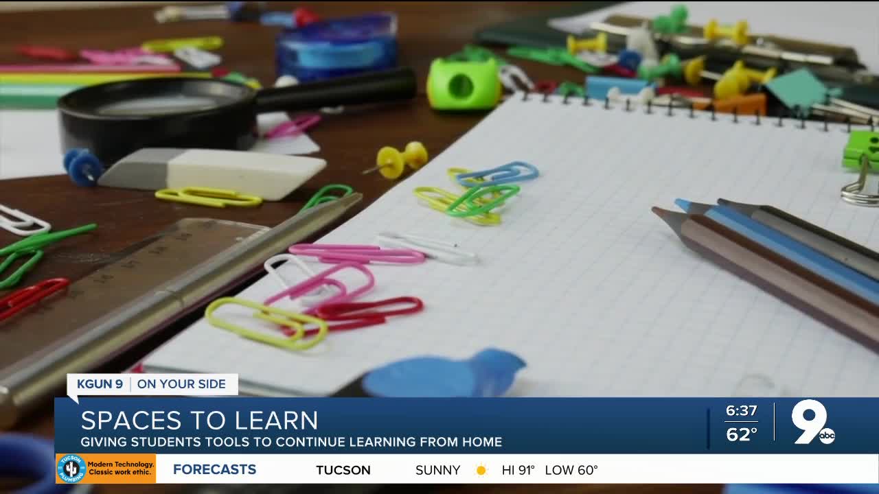 Tucson mom starts organization to help furnish learning from home setups