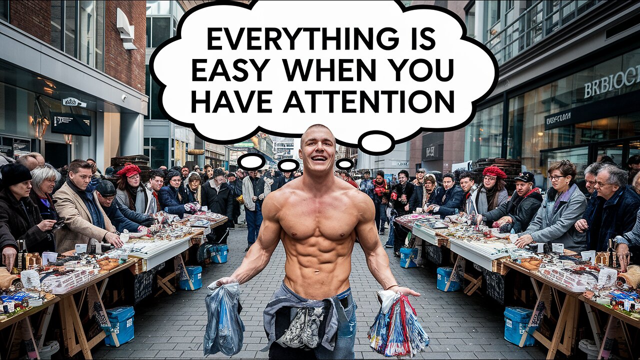 EVERYTHING IS EASY WHEN YOU HAVE ATTENTION WITH ANDREW TATE