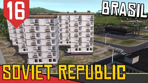 A Vida do OUTRO LADO DO RIO - Workers & Resources Soviet Republic #16 [Gameplay Português PT-BR]