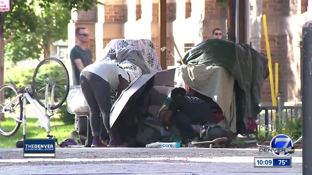 City of Denver removes homeless from Lawson Park in order to restore grass