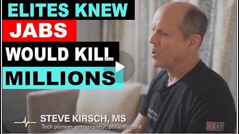 VACCINE GENOCIDE |STEVE KIRSCH-Elites KNEW Jabs Would Kill Millions