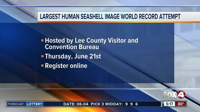 Help break Guinness World Record on Fort Myers Beach