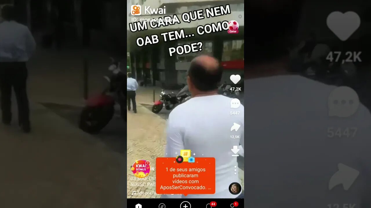 Acharam o Gilmar Mendes em Portugal