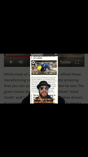 A Transformer You Can Drive! #shorts #transformers #gundam