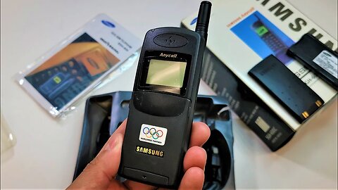 Vintage Samsung SGH-600C Unboxing Review 2023