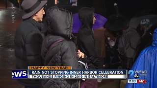 Ringing in the New Year at the Inner Harbor