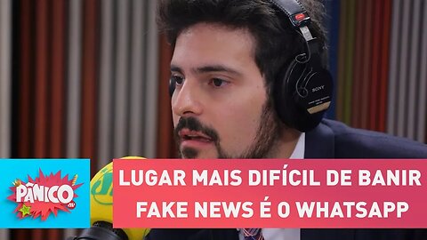 Sabe onde é mais difícil banir fake news? No WhatsApp