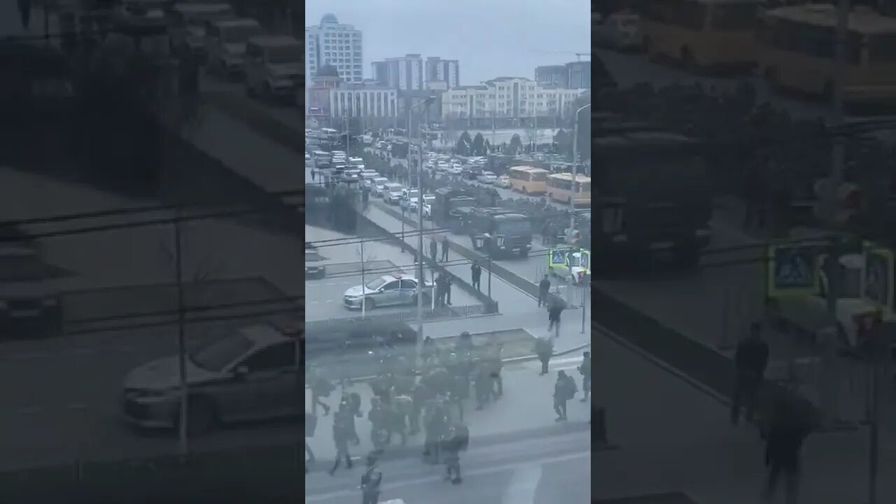 Guardian journalist Neil Hauer has shared this footage of Chechen forces mobilization in Grozny