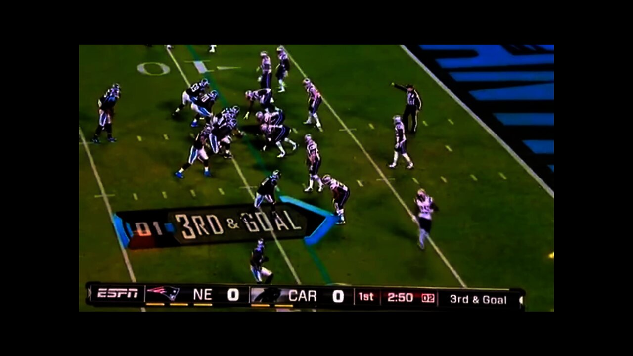 New England at Carolina. No Call or The Right Call 11/19/13