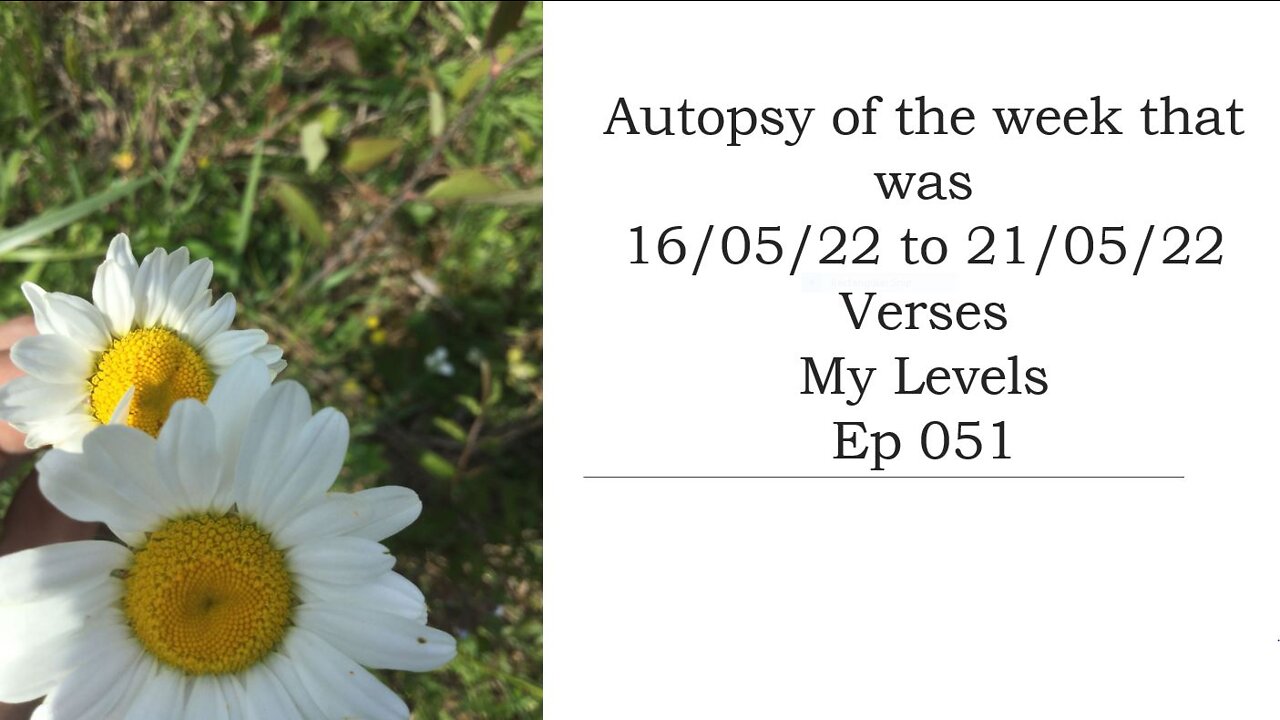 Ep 051 Autopsy of last weeks levels
