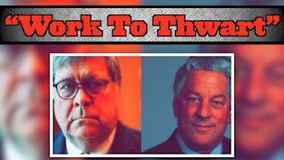 Barr Says Element Within Dc Trying To ‘Thwart’ Trump