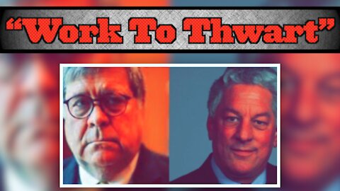 Barr Says Element Within Dc Trying To ‘Thwart’ Trump