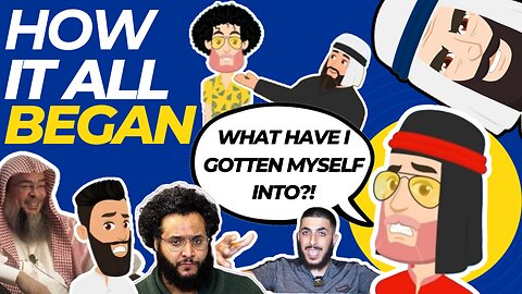 How It All Began - Sheikh Itoff's Conversion Story (ft Ali Dawah, Mohammed Hijab & Assim Al-Hakeem)