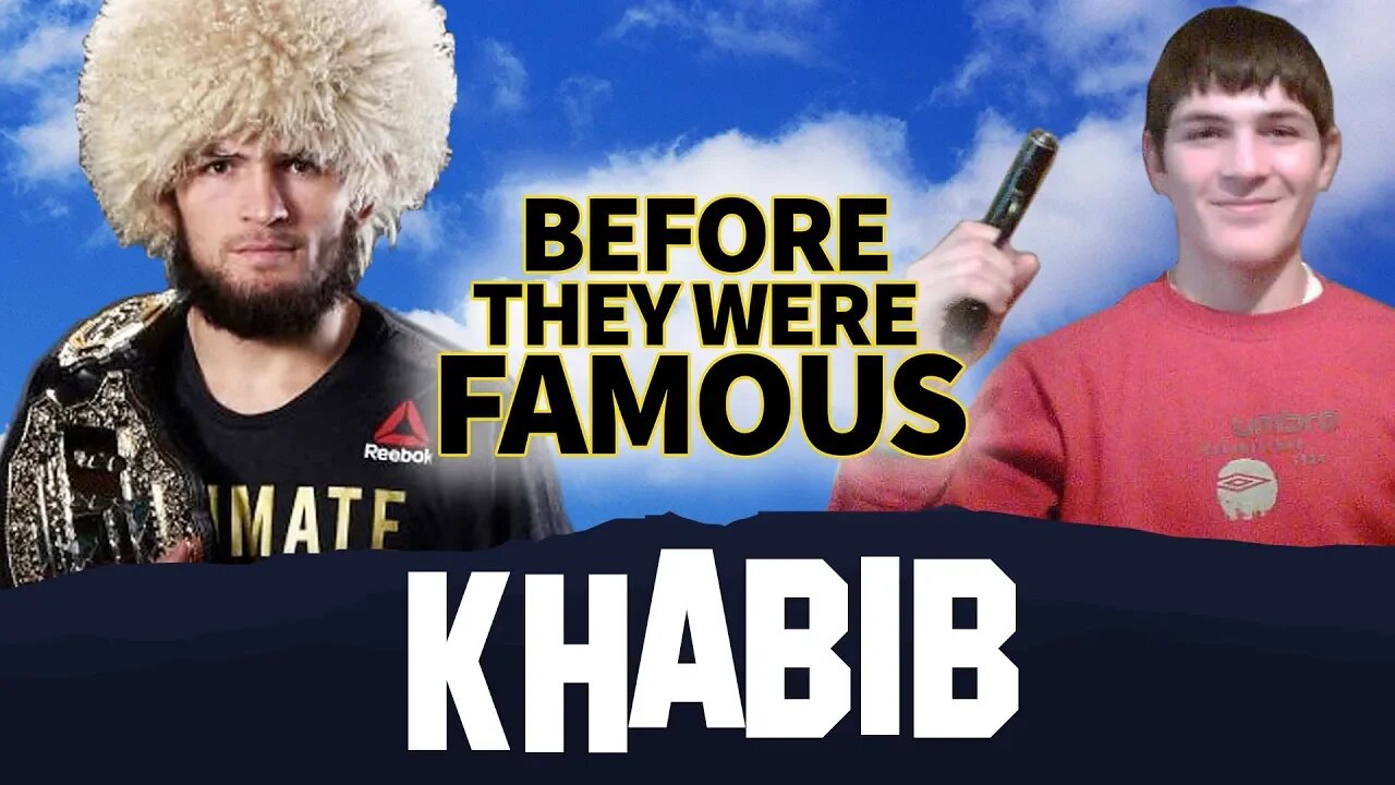 KHABIB NURMAGOMEDOV | Before They Were Famous | UFC Lightweight Champion of the World
