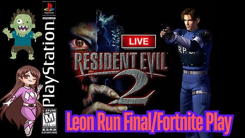 🔴-LIVE- {PNG/VTuber} Jedi Ranger: Gamecube Resident Evil 2 Leon Run Final/Fortnite Play