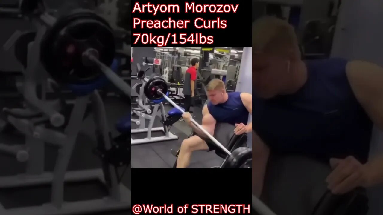 Artyom Morozov Crazy Biceps Training