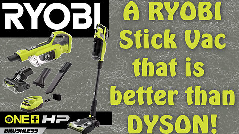 Why My Wife SWITCHED From Dyson to THIS Ryobi Vacuum! Model PBLSV717K