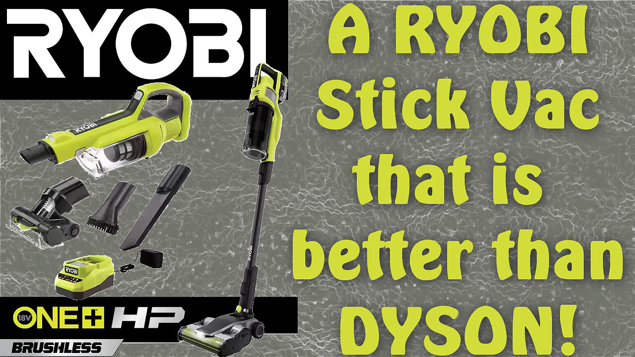 Why My Wife SWITCHED From Dyson to THIS Ryobi Vacuum! Model PBLSV717K