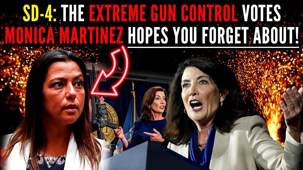 Must Watch: Monica Martinez and Kathy Hochul’s War on Our Gun Rights!