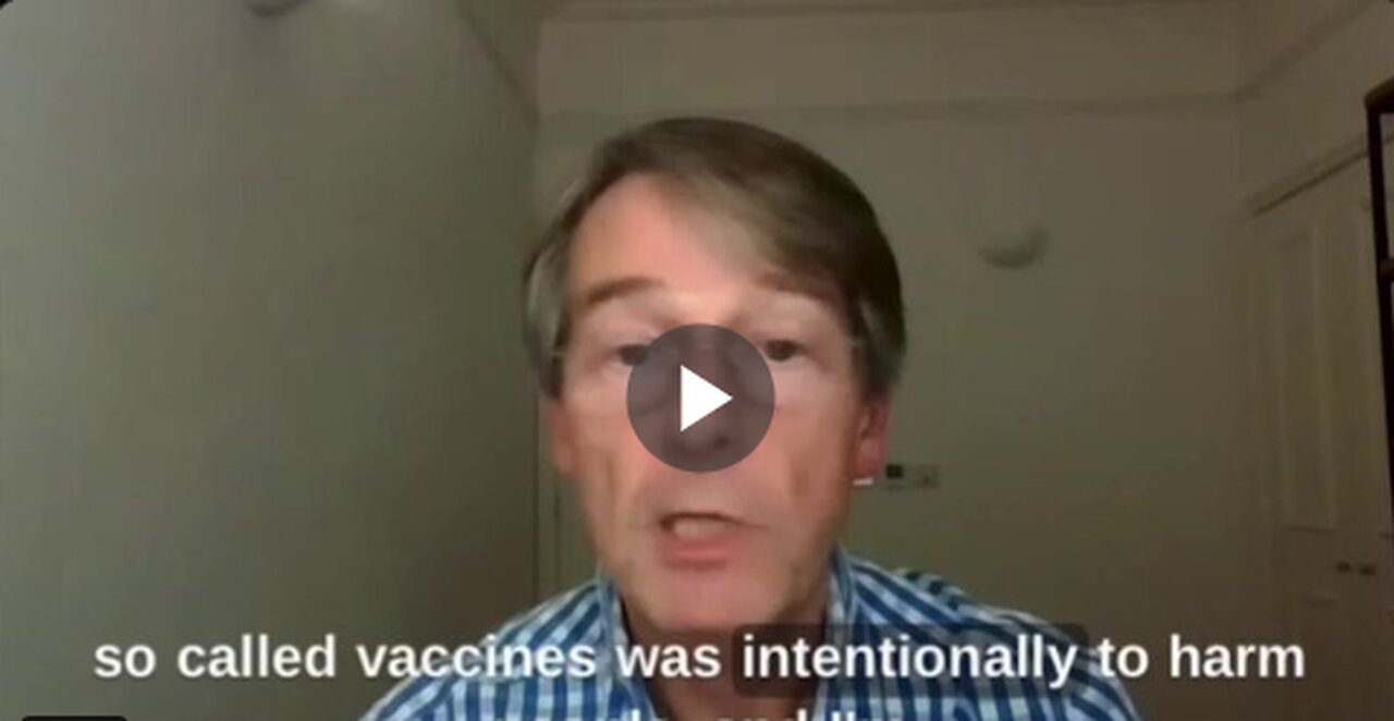 Dr. Mike Yeadon, former vice president at Pfizer: "The design of the so-called [Covid] vaccines...