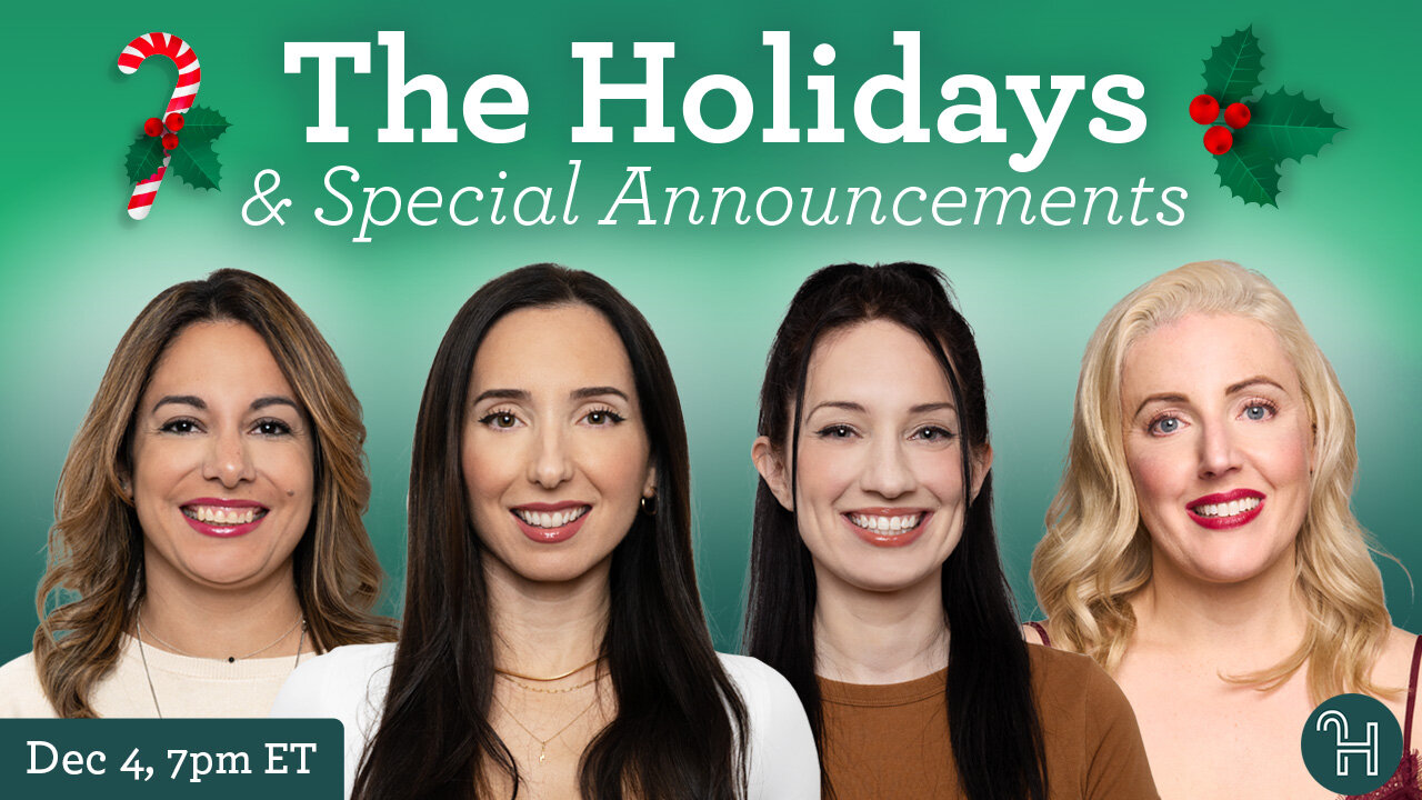 🎄 The Holidays & Special Announcements • LIVE SHOW!