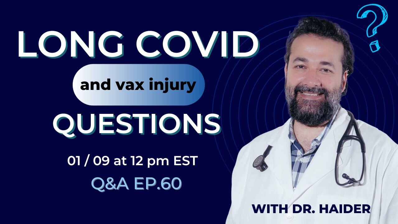 LIVE Q&A WITH DR. HAIDER