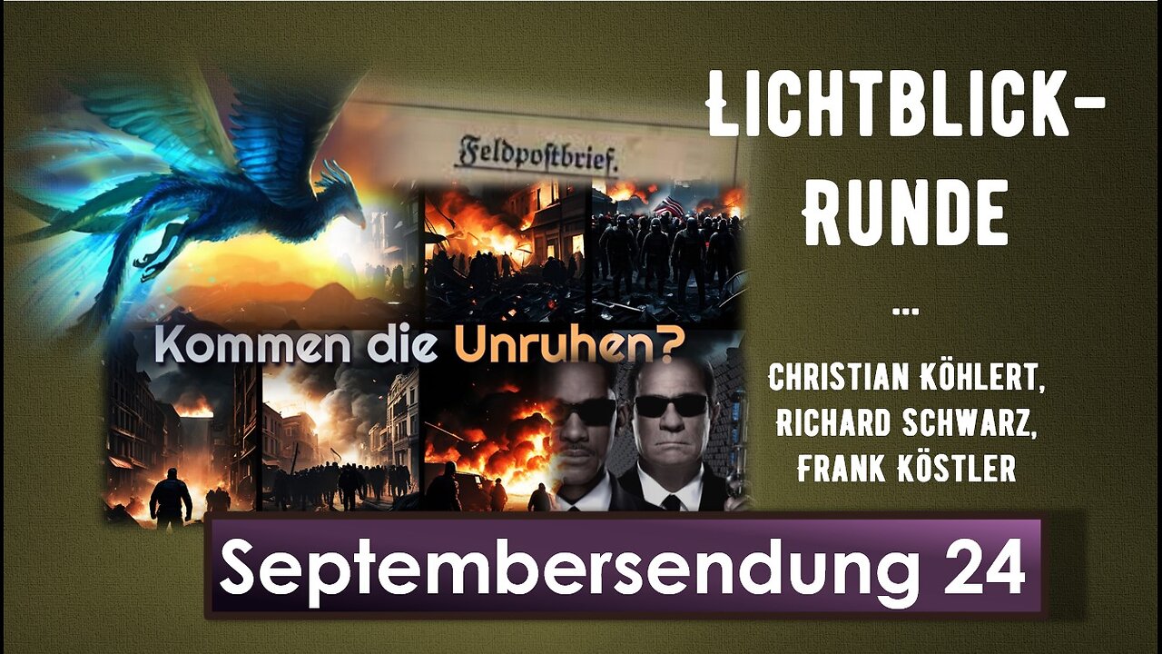 Lichtblick Runde - Septembersendung Richard Schwartz, Christian Köhlert, Frank Köstler