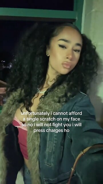 Too pretty to fight anyone 💅