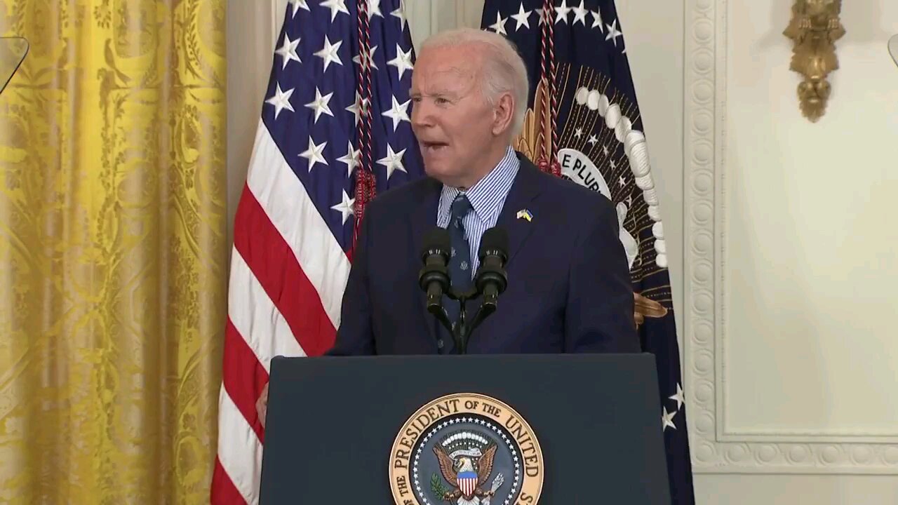 Biden "The Second Amendment is not absolute! When it passed, you couldn't own a cannon!"