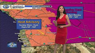 10News Pinpoint Weather Forecast with Melissa Mecija