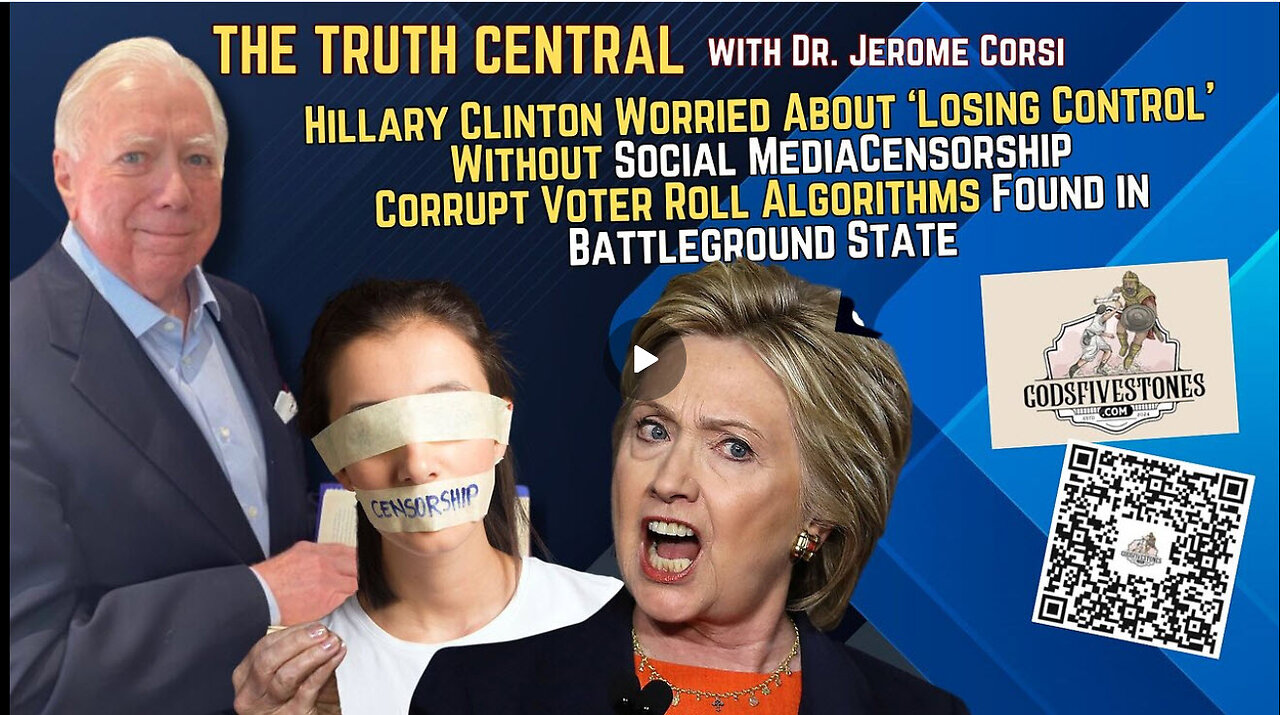 Hillary and the Left Angry Over ‘Losing Control’ Without Social Media Censorship