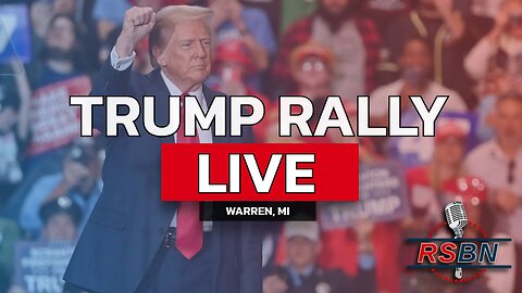 LIVE: President Trump Delivers Remarks at a Rally in Warren, MI - 11/1/24