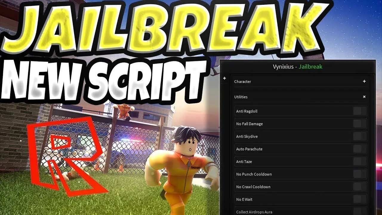 JAILBREAK SCRIPT UNLIMITED MONEY, AUTO ROB, TELEPORTS