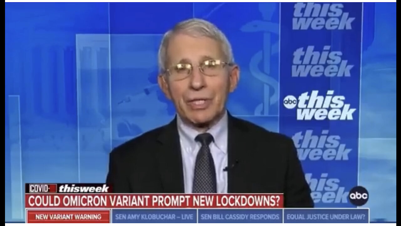 TSVN231 1.2022 Anthony Fauci Says To Expect Anything When It Comes To Omicron Moronic Mandates Lockdowns