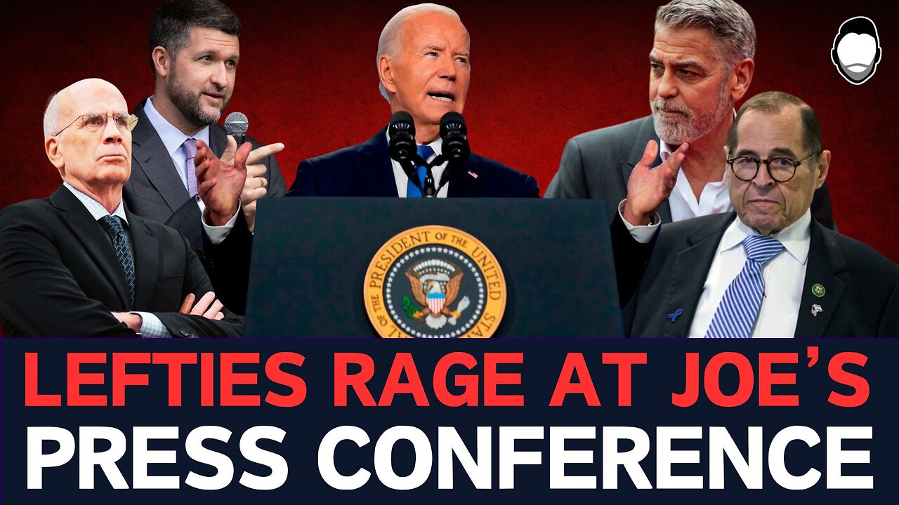 Lefties Literally RAGE at Biden's "Big Boy" Press Conference