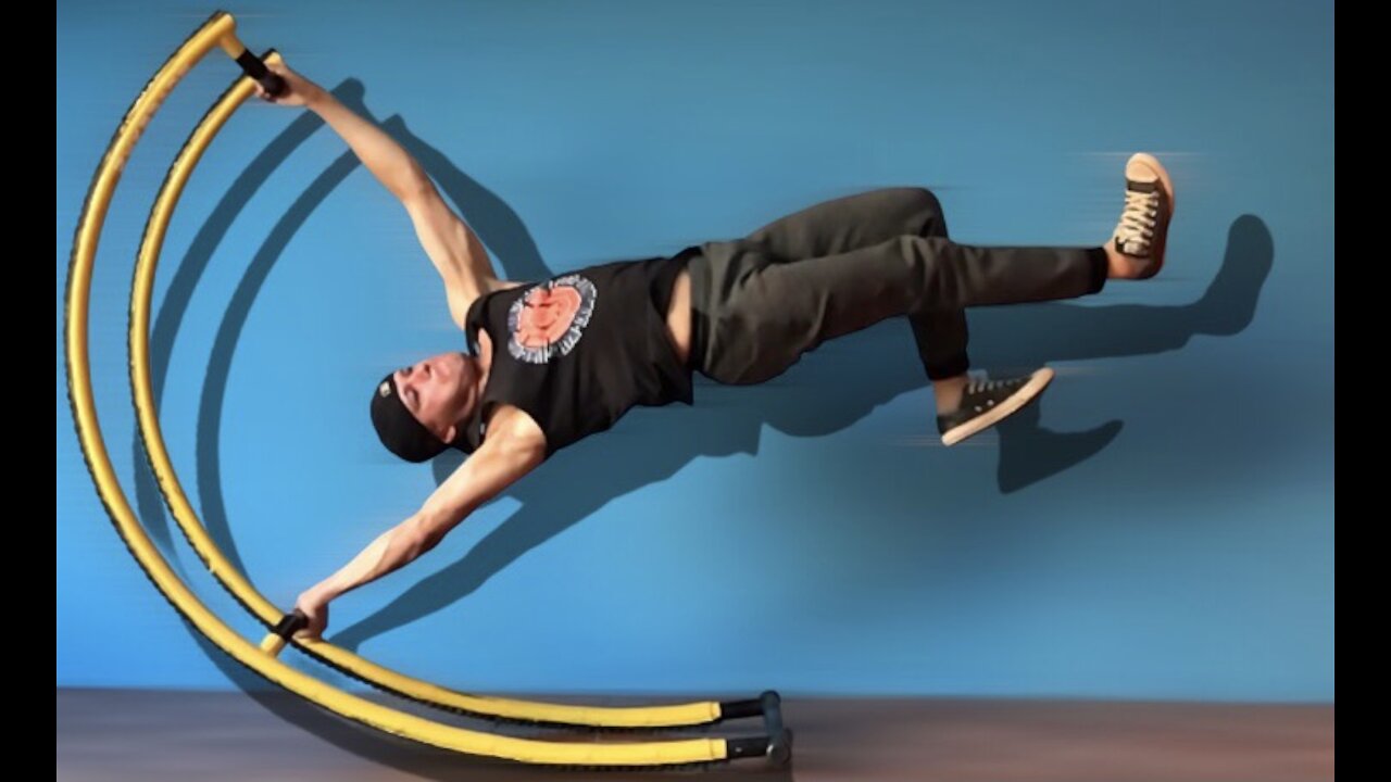 amazing human flag