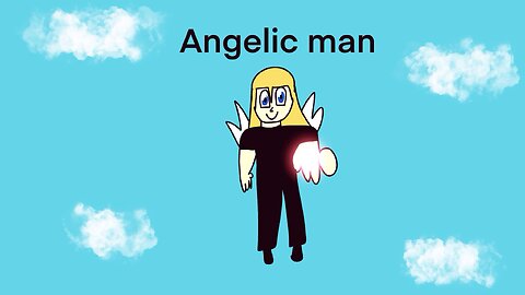 Angelic man
