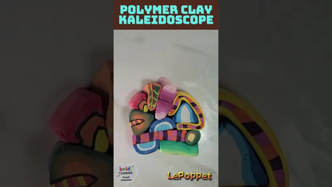 Polymer Clay Kaleidoscope