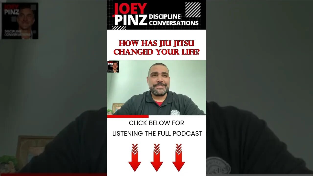 #152 Milton Campis: Jiu Jitsu for Dummies| Joey Pinz Discipline Conversations #shorts