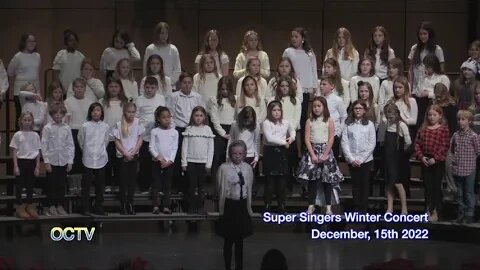 Super Singers Winter Concert: December, 15th 2022