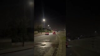 BMW 140 NEARLY CRASHES