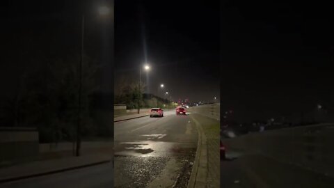 BMW 140 NEARLY CRASHES