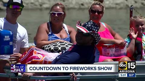 Fireworks show to go on at Lake Pleasant