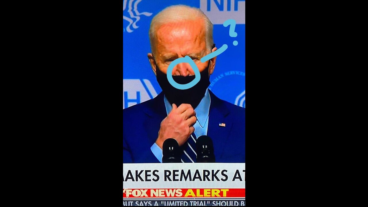 Biden Cyborg/Clone Nasal Malfunction