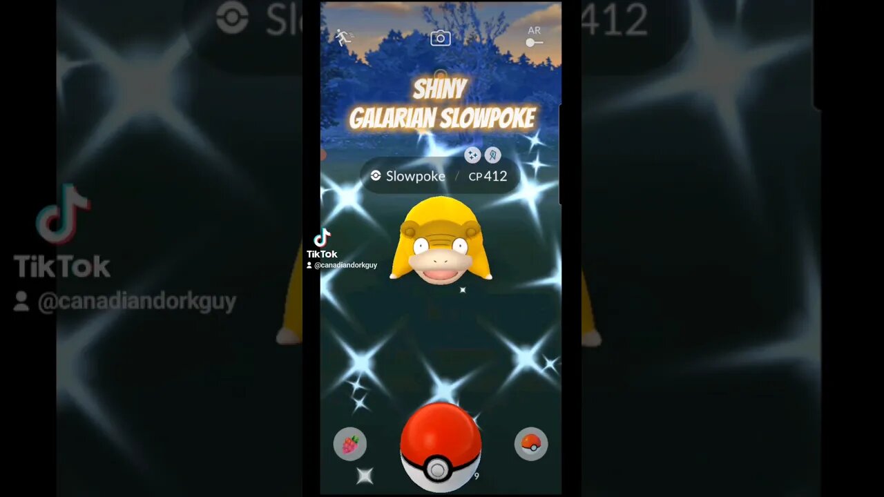 Shiny Galarian Slowpoke - Pokemon Go #pokemon #pokemongo #shiny #galarianslowpoke #shinyhunting #fyp