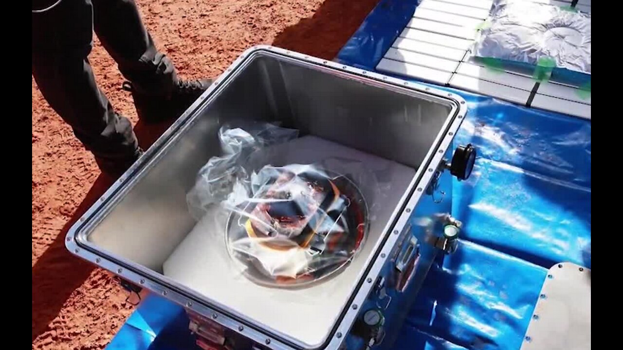 Asteroid material touches down on our planet