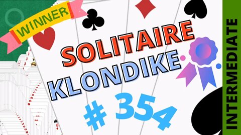 Microsoft Solitaire Collection - Klondike - INTERMEDIATE Level - # 354