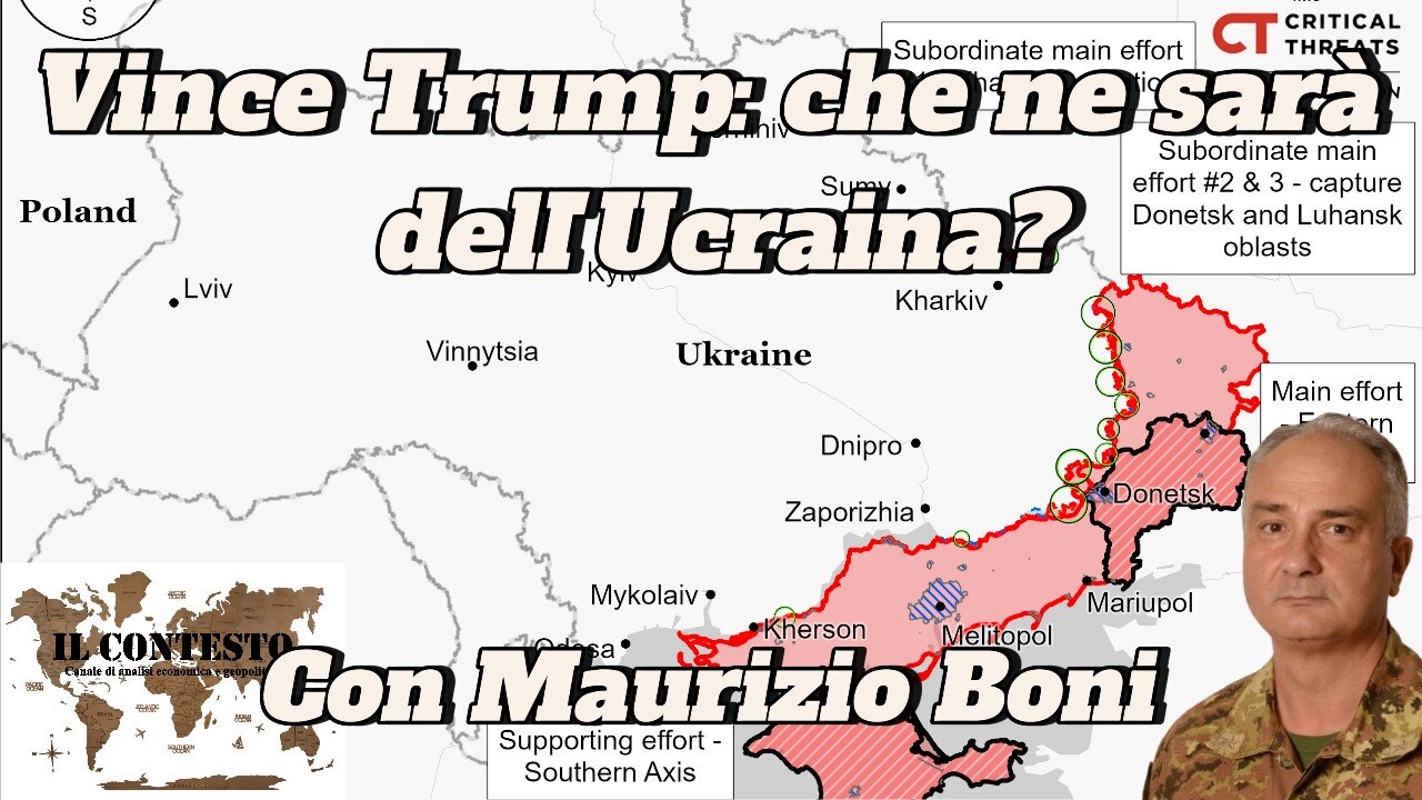 Vince Trump: che ne sarà dell’Ucraina? | Maurizio Boni