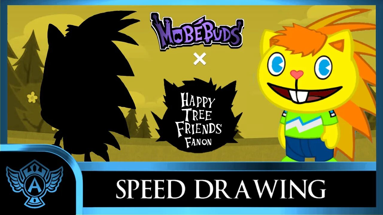 Speed Drawing: Happy Tree Friends Fanon - Colly | Mobebuds Style